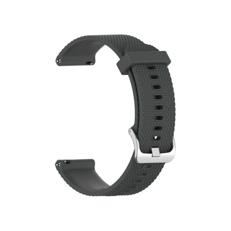 Silikonový řemínek šedý 18mm ESES 1530001490