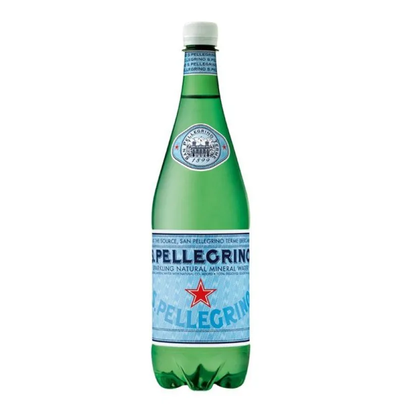 San Pellegrino Minerálna voda, sýtená, 1l x 6 PET