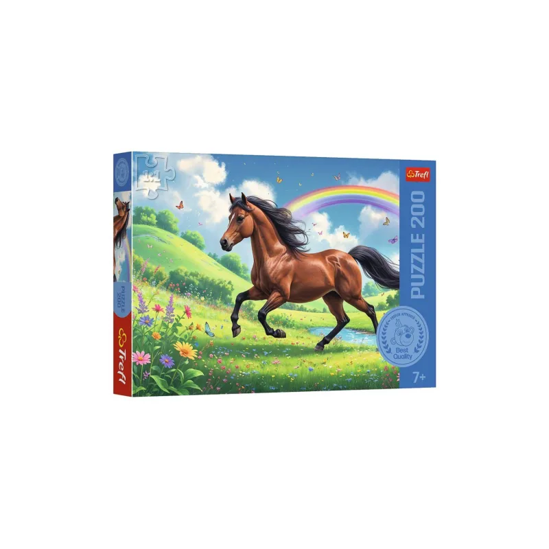 Trefl Puzzle Důstojný kůň 200 dílků 48x34cm v krabici 33x23x4cm