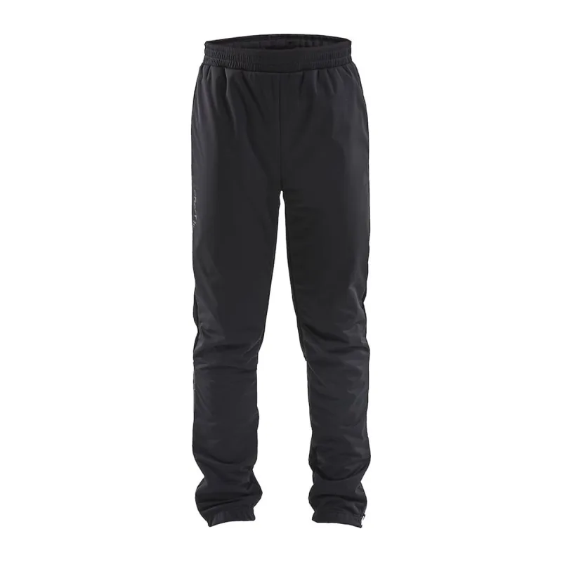 Běžecké kalhoty dětské Craft CORE Warm XC Junior černé
