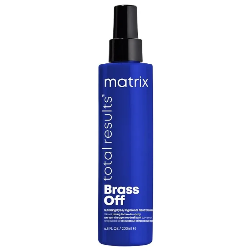 MATRIX Total Results Brass Off All-In-One Spray 200ml - sprej pre blond a melírované vlasy
