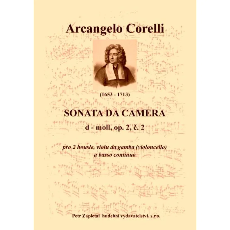 NotaNota Sonata da Camera - op. 2, č. 2, d moll
