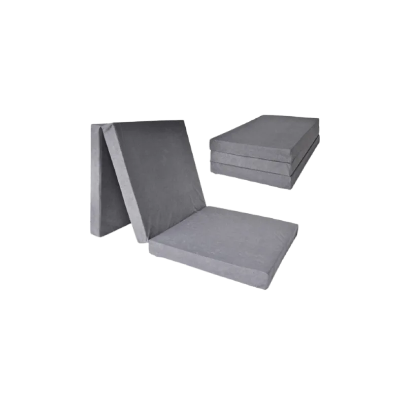 FIMEX Rozkladacie matrace pre hostí UNI 80x195x15cm Vzor: šedá