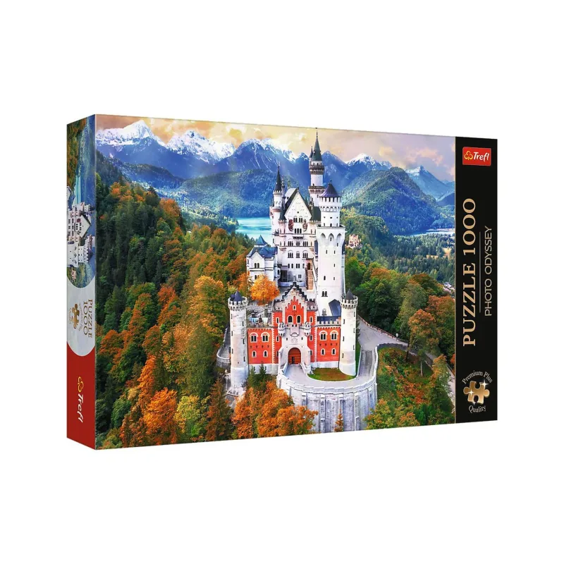 Trefl Puzzle Premium Plus - Photo Odyssey:Zámok Neuschwanstein,Nemecko 1000 dielikov 68,3x48cm v krab 40x27cm