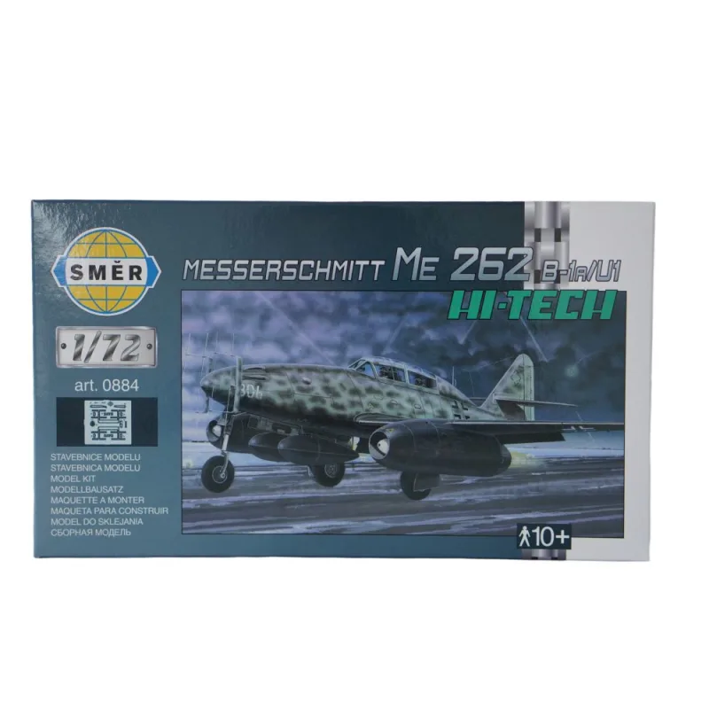 Směr plastové modely MESSERSCH.Me262B Hi-Tech1:72