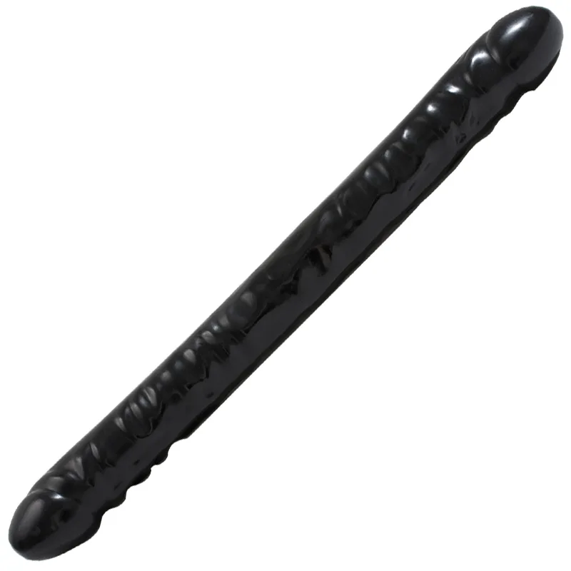 Doc.Johnson Veined Double Header 18 Black