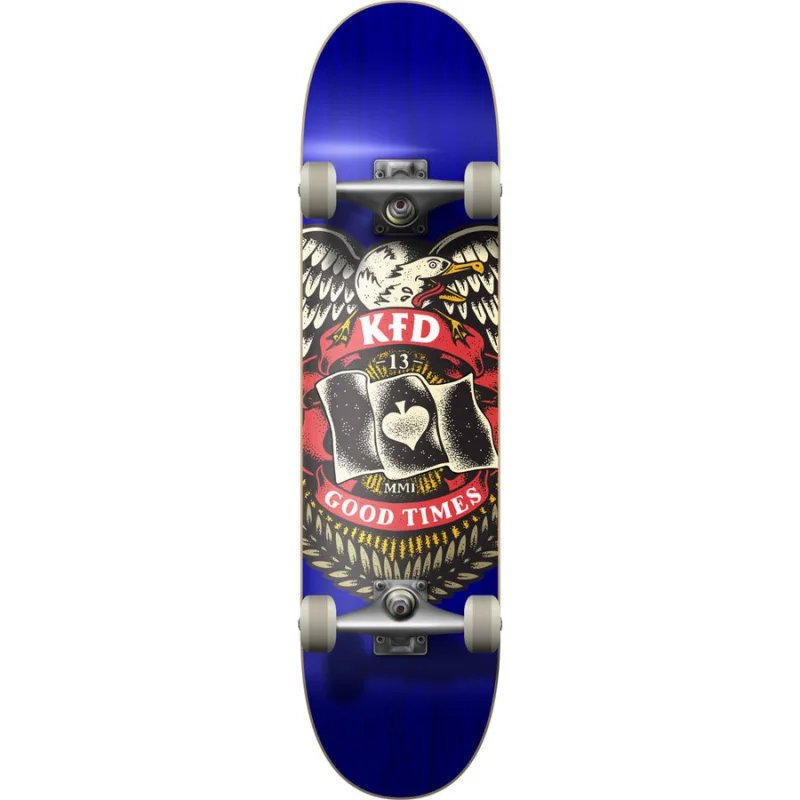 KFD YOUNG GUNZ 7.75" SKATEBOARD - NAVY