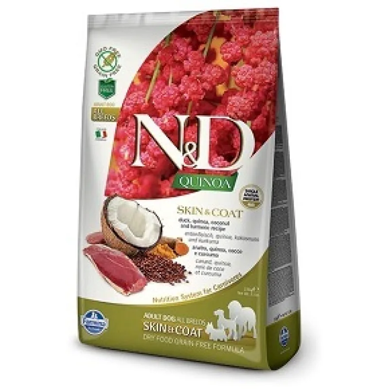 Farmina N&D dog GF QUINOA Skin&Coat Duck 2,5 kg