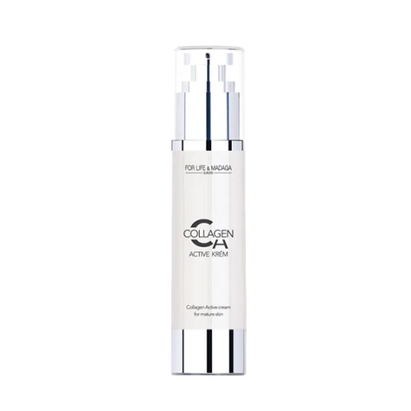 For Life & Madaga Collagen Active krém pro regeneraci zralé pleti 50 ml