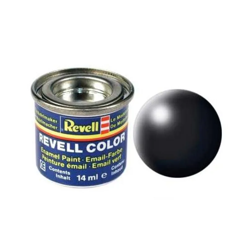 Barva Revell emailová 32302 - hedvábná černá (black silk)