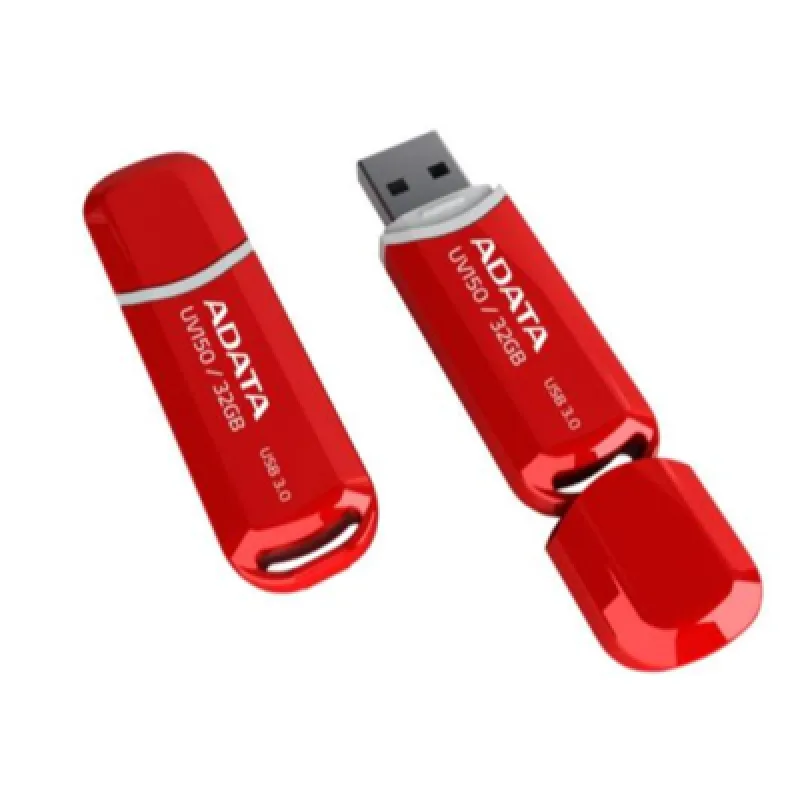 ADATA UV150/32GB/USB 3.2/USB-A/Červená AUV150-32G-RRD