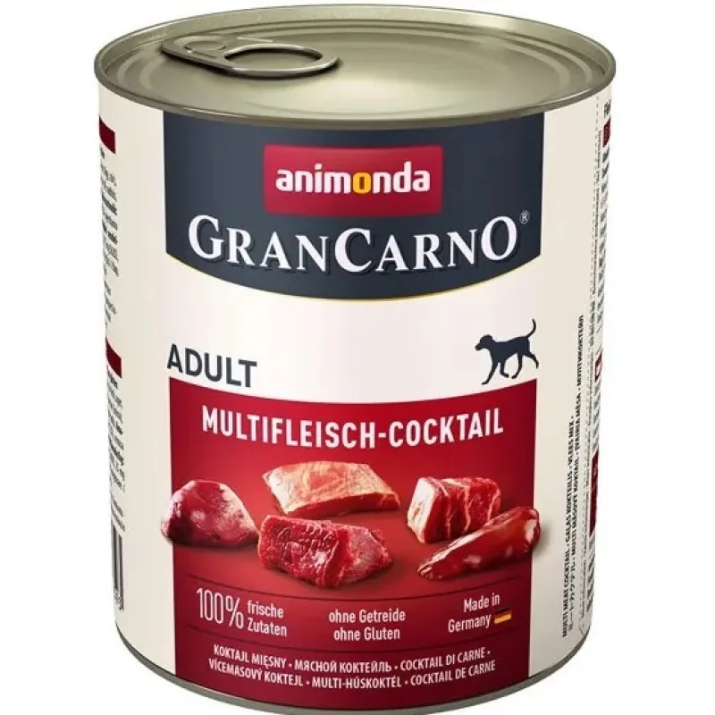 Animonda GRANCARNO dog adult multimäsový koktail konzerva 6x 800 g
