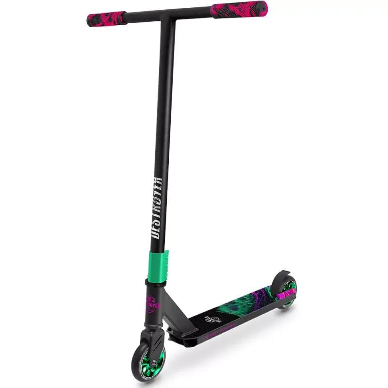 Street Surfing Destroyer V2. Scooter - Spike Green