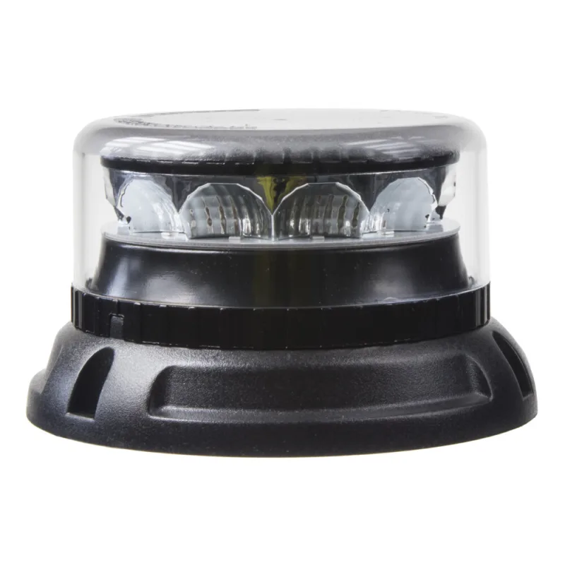 PROFI LED maják 12-24V 12x3W červený čirý 133x76mm, ECE R10 911-c12fredcl