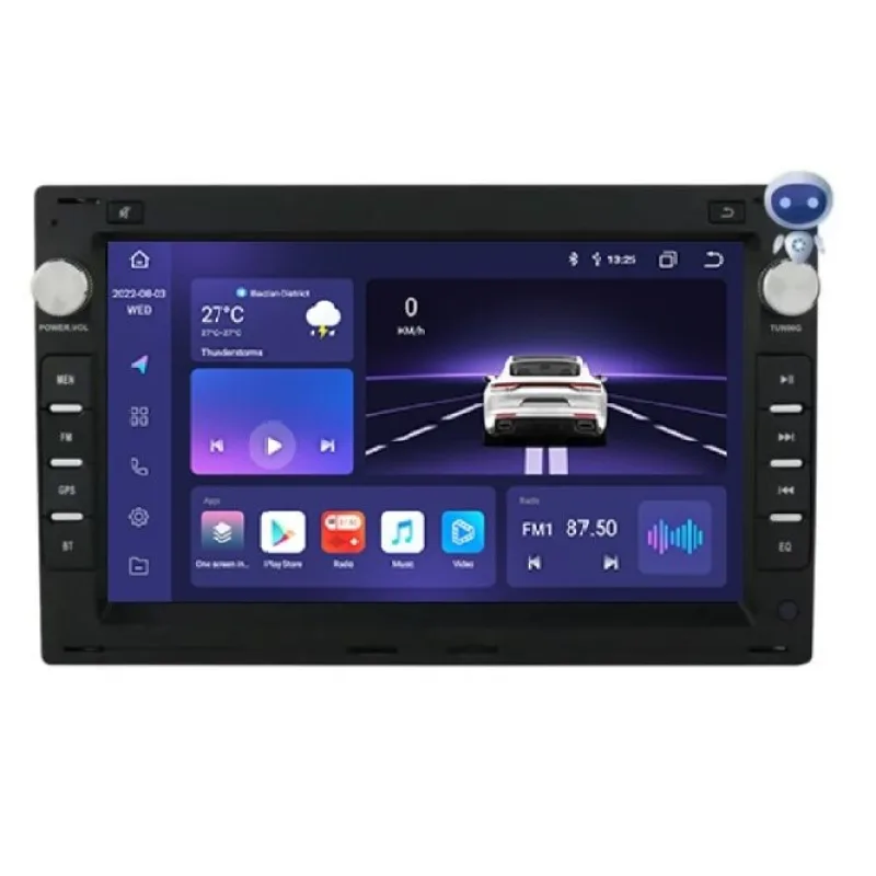HIZPO VWPST7001 Autorádio 7“ Android 13 pro VW ŠKODA SEAT Model: 4SVWPST7001 (4+32GB) CHR1548_4SVWPST7001