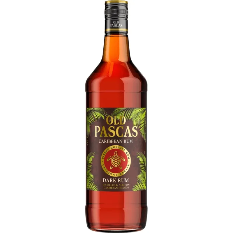 Old Pascas Dark 37,5% 1 l (čistá fľaša)