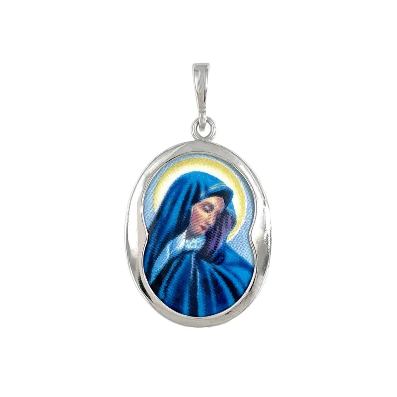 Prívesok madonka modrá 446759018