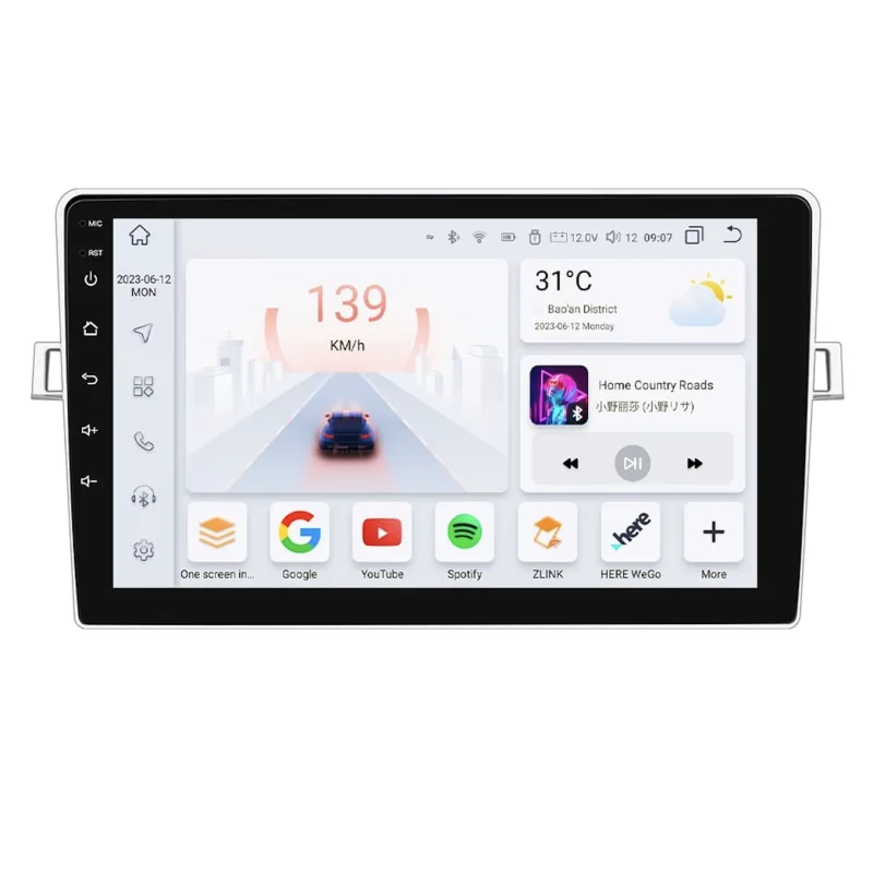 HIZPO KXTYVS92 Autorádio 9" Android pro Toyota Verso Model: S9004 (4+32GB) CHR1092_RAM2