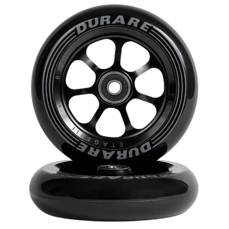 Tilt Durare Spoked Kolečka 2-Souprava (120mm|Černá)