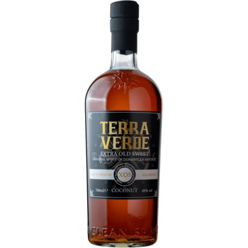 Terra Verde XOS Coconut 40% 0,7 l (čistá fľaša)