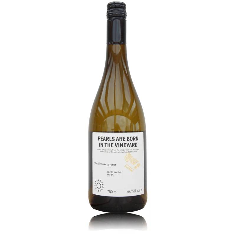 Karpatská Perla Veltlínske zelené 0.75l