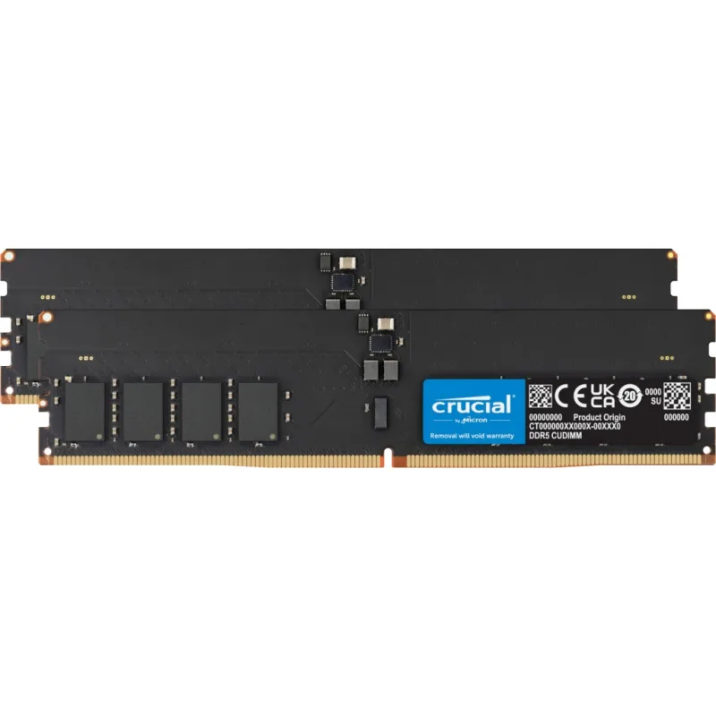 CRUCIAL Crucial/CUDIMM DDR5/128/6400MHz/CL52/2x64GB CT2K64G64C52CU5