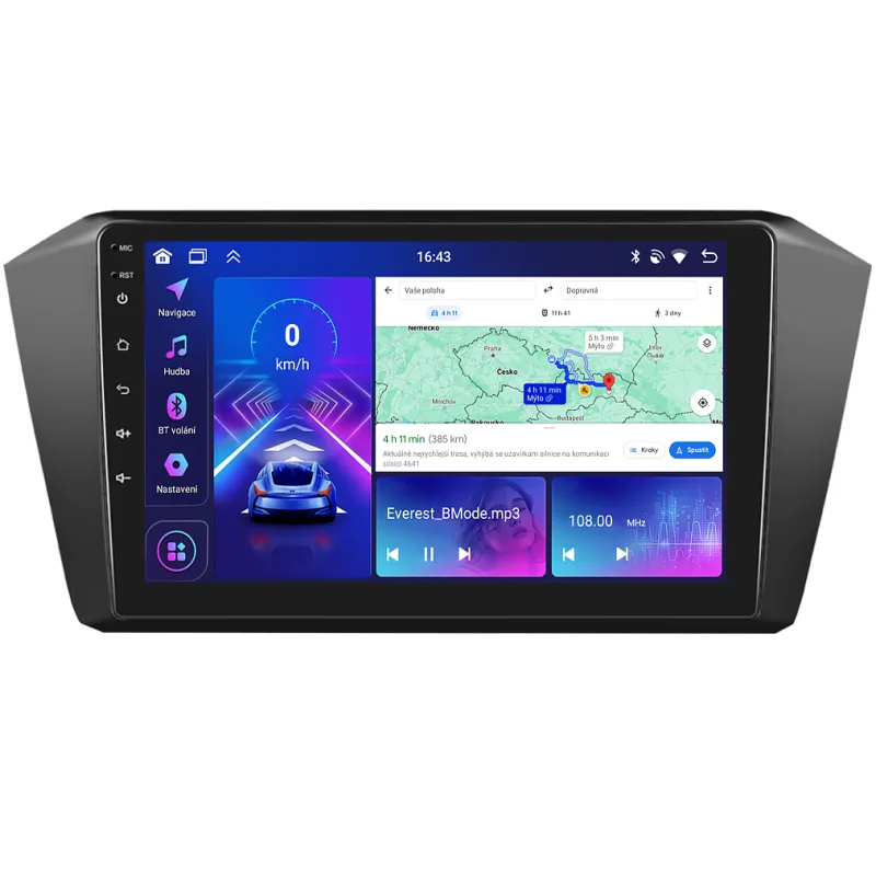 Bmode 2DIN autorádio BEX62 Android, Volkswagen Passat B8 BEX-UN06/A7340
