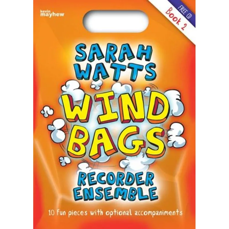 Kevin Mayhew Wind Bags Recorder Ensemble 2 + CD