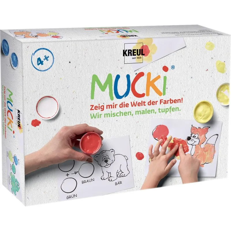 Sada MUCKI - Malujeme, mícháme a razítkujeme