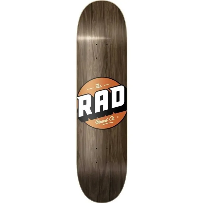 RAD Solid Logo Skate Deska (8.125"|Vintage Maple)