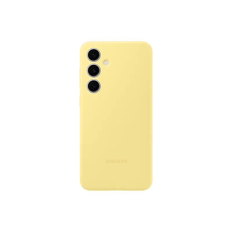 Samsung Silikonový zadní kryt pro Samsung Galaxy S24 FE Yellow EF-PS721CYEGWW
