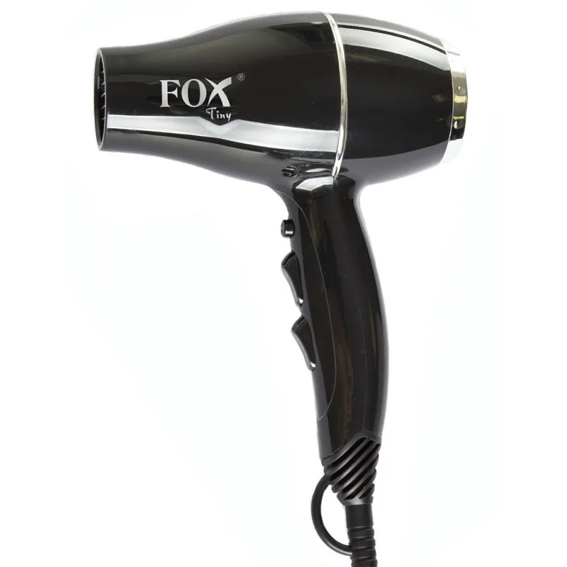 FOX Tiny Profesionálny kompaktný fén na vlasy 2100W - čierny