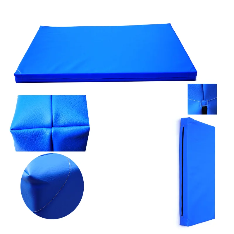 Fitmania Gymnastická žinenka SCHOOL 200 × 120 – 10 cm Barva: Modrá