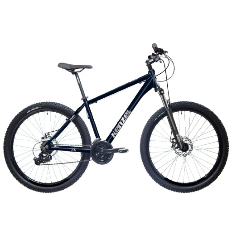 Kenzel Shade men Pánské horské kolo 26" 2025 černo-stříbrné (rám 17")