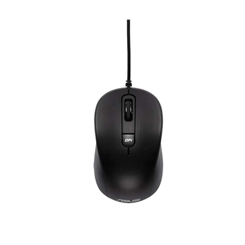 ASUS MU101C/Kancelářská/Optická/3 200 DPI/Drátová USB/Černá 90XB05RN-BMU000