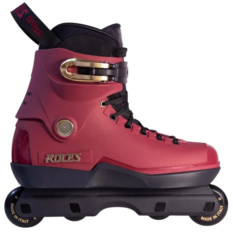 Roces M12 Low Plus Spassov Inferno Aggressive Brusle (Červená|44)