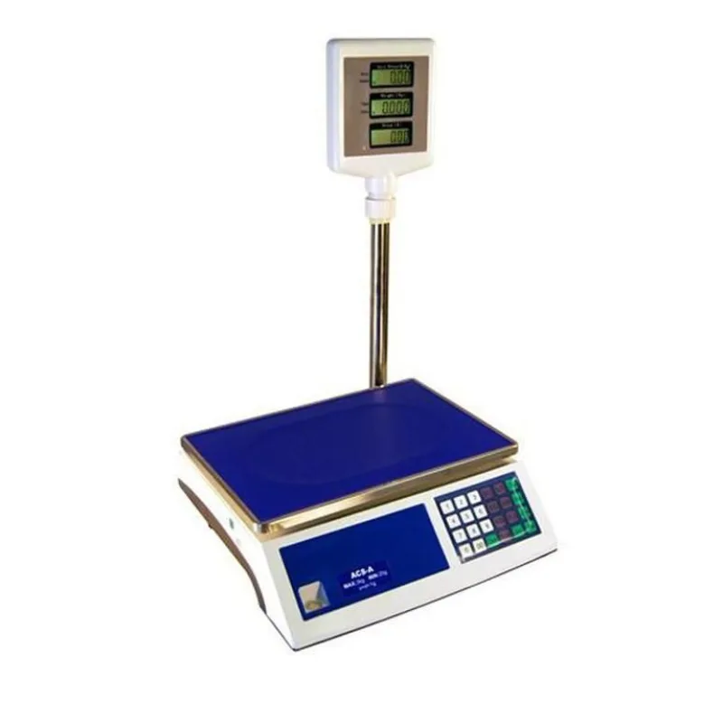 Obchodná váha ACS - A | 6/15 kg - so stĺpikom