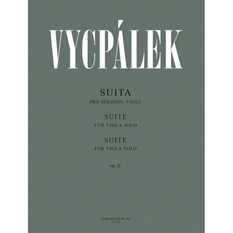 Bärenreiter Suita pro sólovou violu op. 21