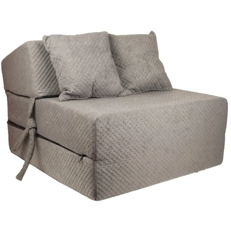 FIMEX Kreslo SUPER 70x200x15 sivé