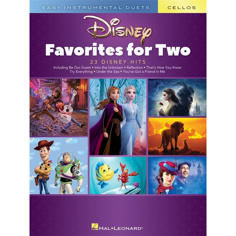 Hal Leonard Disney Favorites for Two - Cello