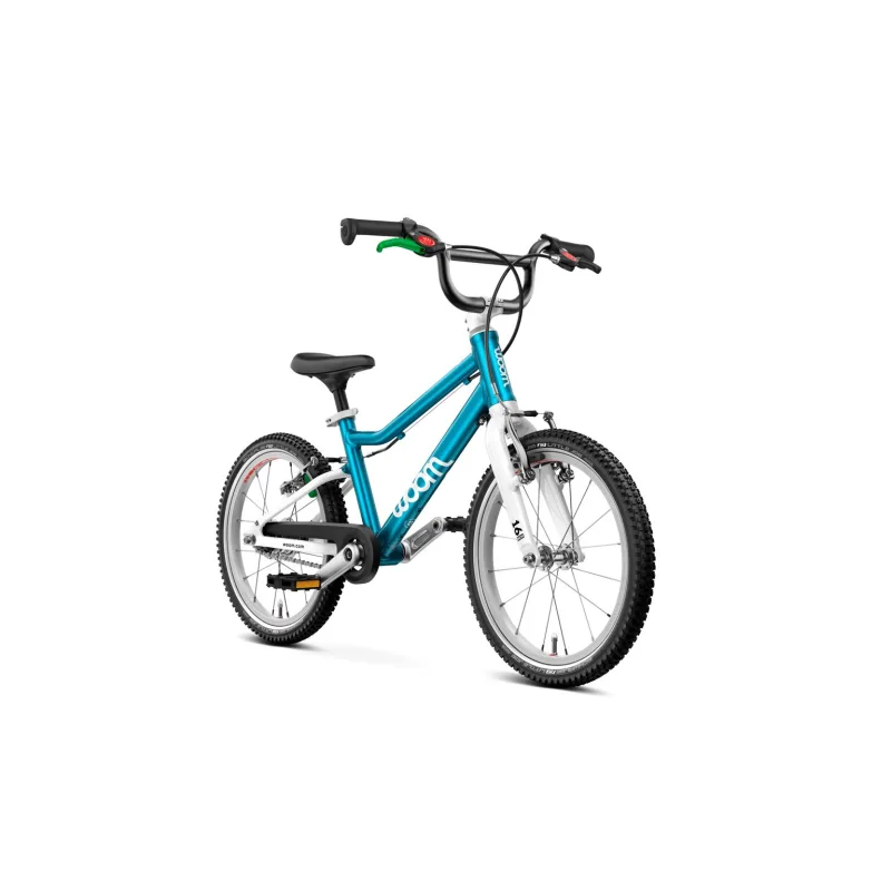 Dětské kolo Woom GO 3 (16") Automagic metallic blue 2025