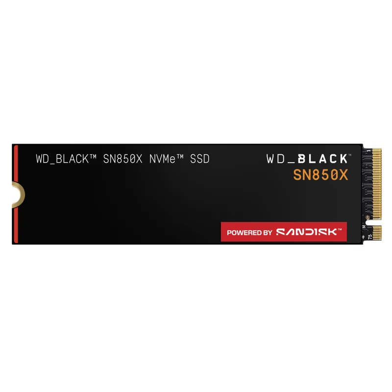SANDISK WD Black SN850X POWERED BY SANDISK/4TB/SSD/M.2 NVMe/5R WDS400T2X0E