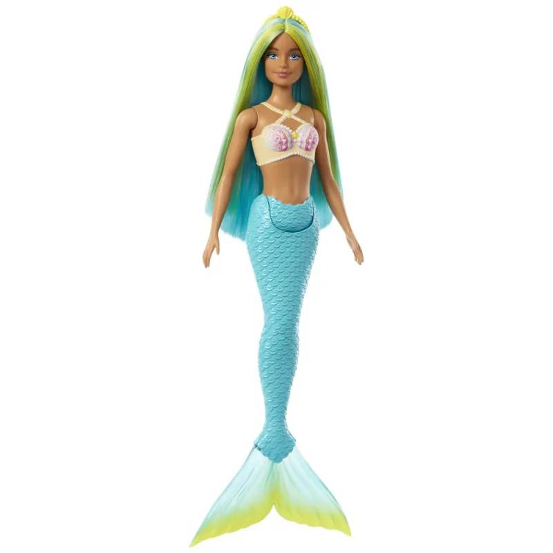 Mattel Barbie Rozprávková morská panna - modrá