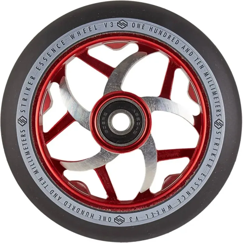 Kolečko Striker Essence V3 Black 110mm červené
