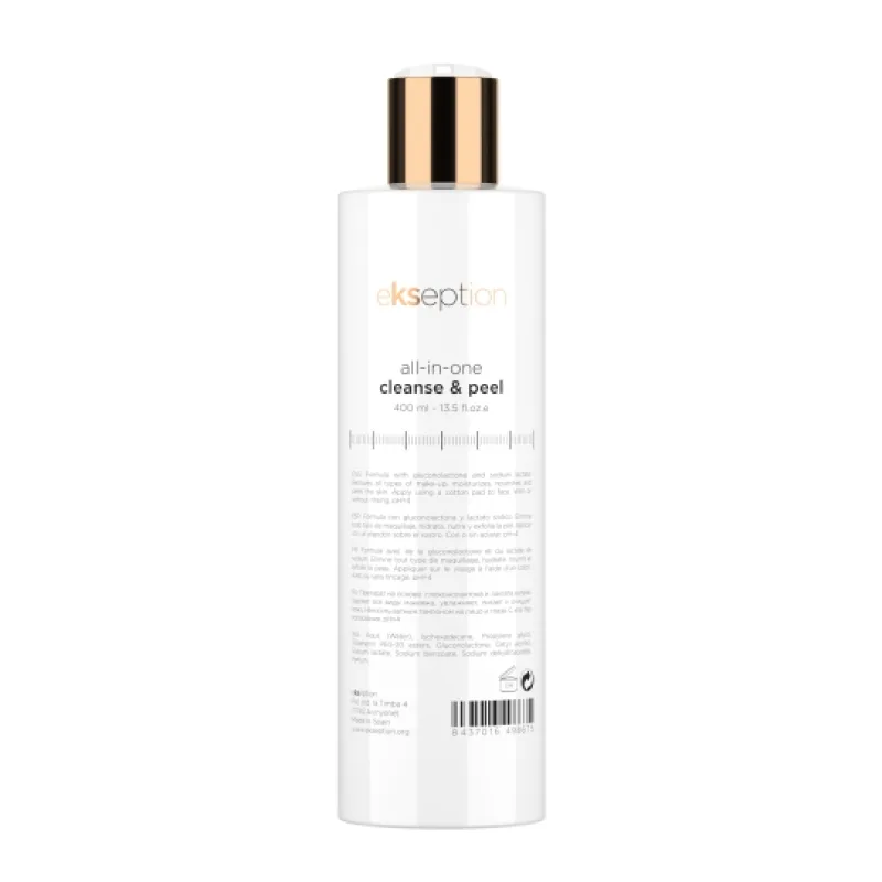Ekseption all-in-one cleanse & peel 400 ml