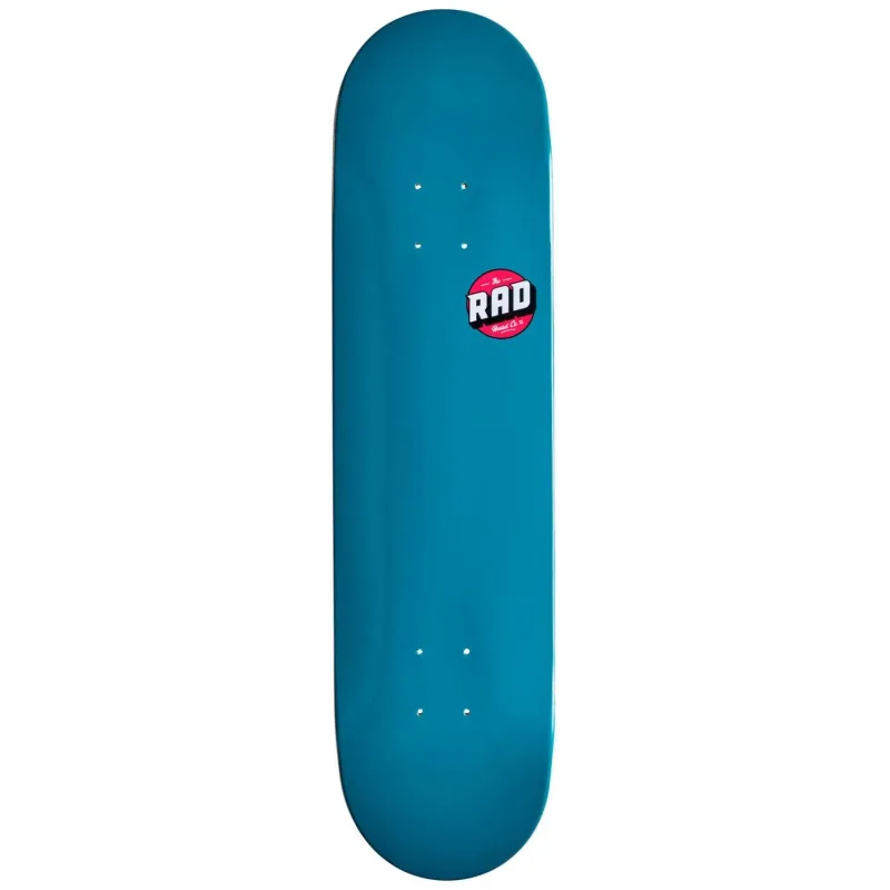 RAD Blank Logo Skate Deska (8"|Tyrkysová)