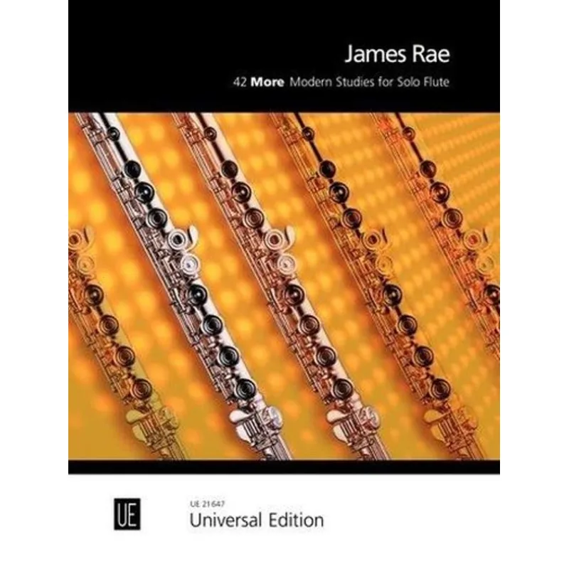 Universal Edition 42 More Modern Studies for Solo Flute
