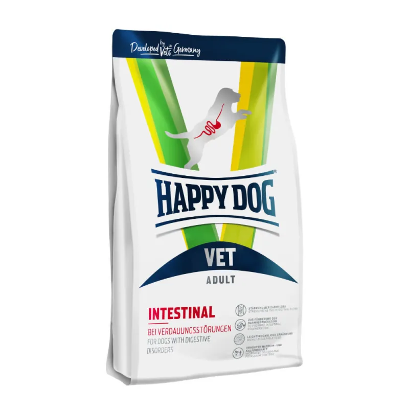Happy Dog VET DIET - Intestinal - pri tráviacich poruchách 4 kg