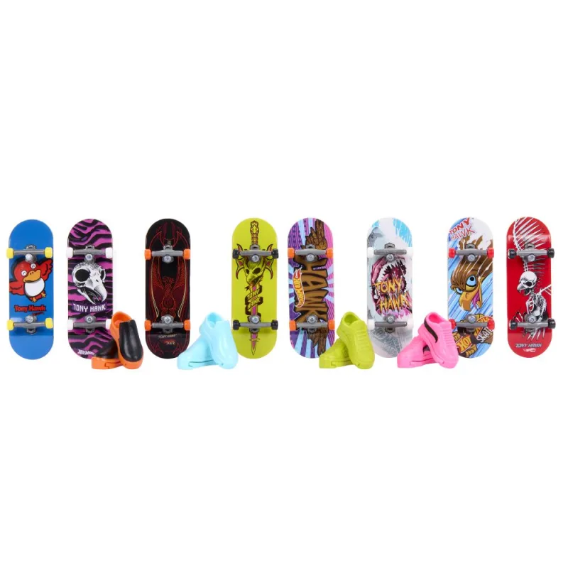 Hot Wheels SKATES 8KS FINGERBOARD AND BOOTS