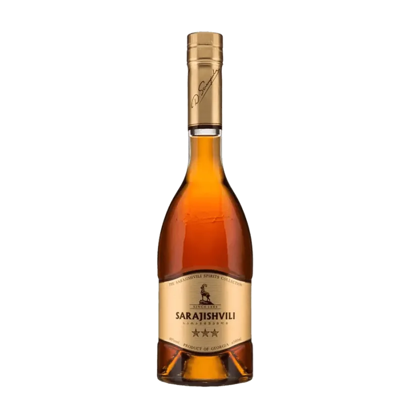 Sarajishvili 3ročný gruziňák - 500ml. 40% obj. (holá lahev)